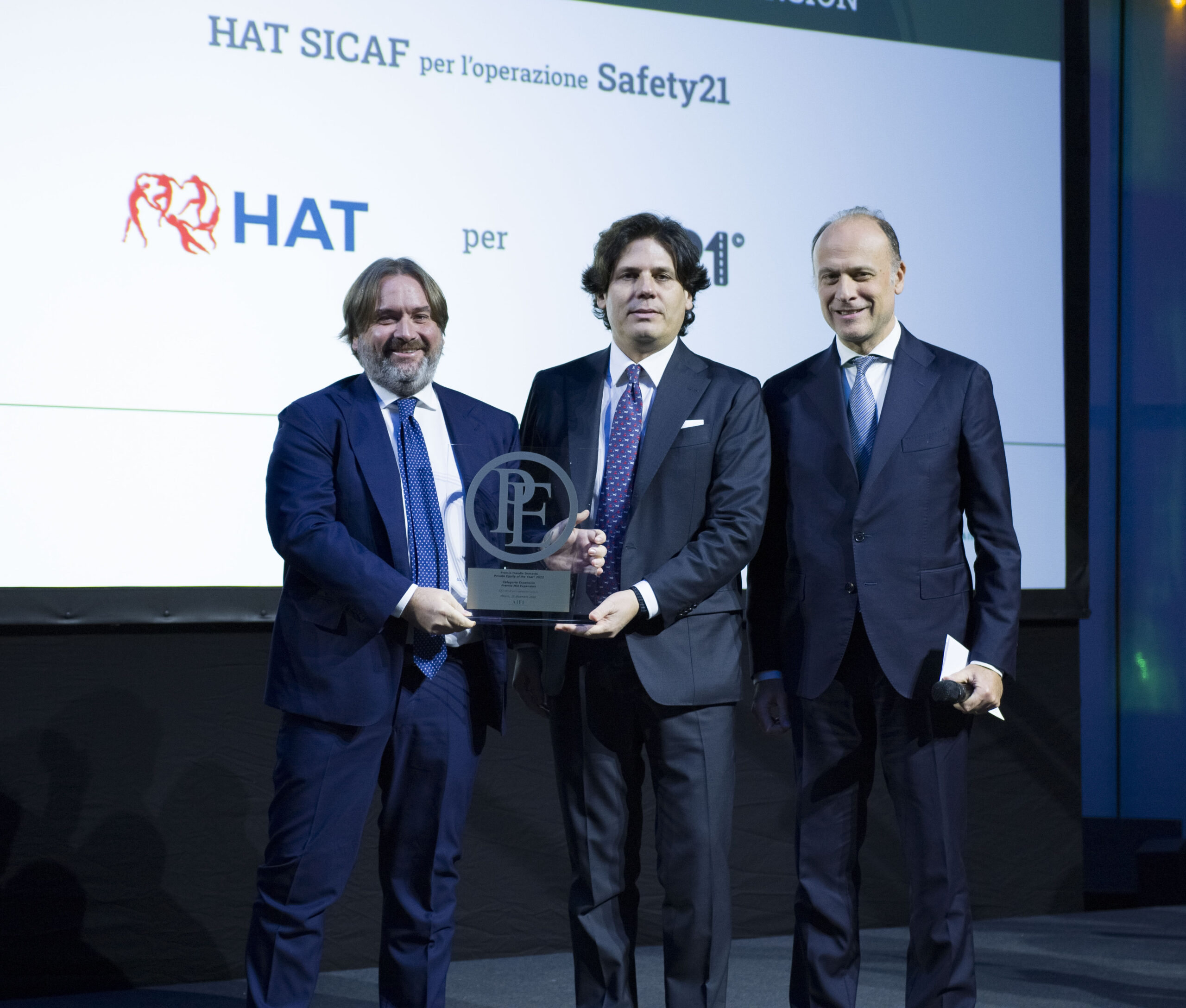 Safety21 vince il premio Mid Expansion nella categoria Expansion della XIX edizione del Premio Claudio Dematté Private Equity of the Year.